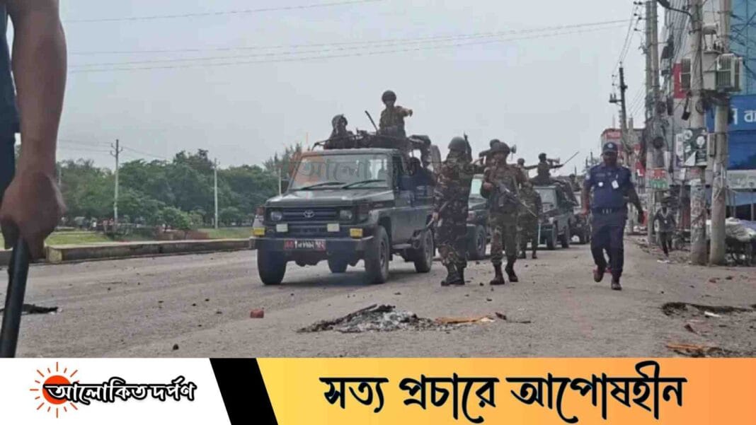 গোপালগঞ্জে কারফিউ জারি, অবরুদ্ধ অবস্থায় এনসিপি নেতাদের নিরাপদ স্থানে