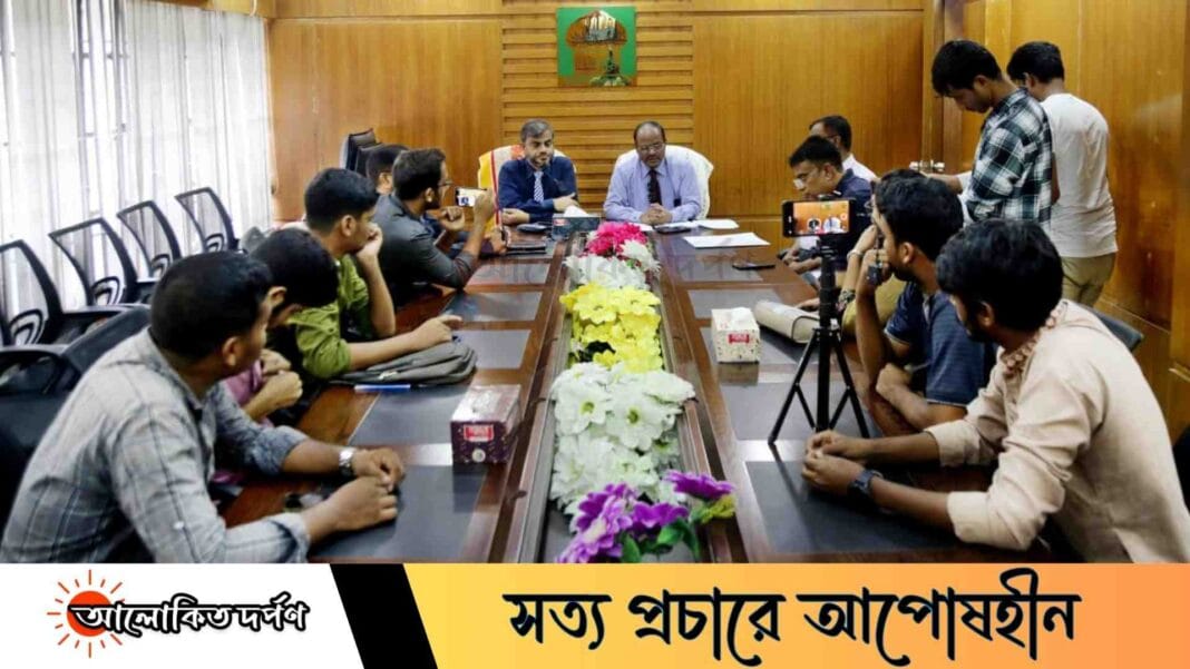 প্রশাসনের কোথাও আর্থিক দৈন্যতা নেই, দৈন্যতা আছে যথাযথ ব্যবহারেঃ ইবি কোষাধ্যক্ষ প্রশাসনের কোথাও আর্থিক দৈন্যতা নেই, দৈন্যতা আছে যথাযথ ব্যবহারেঃ ইবি কোষাধ্যক্ষ