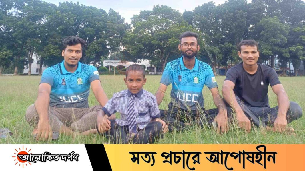 ইবি ক্রিকেট ক্লাবের মানবিক উদ্যোগ, অবহেলিত ছোট্ট নাঈমকে স্কুলে ভর্তি ইবি ক্রিকেট ক্লাবের মানবিক উদ্যোগ, অবহেলিত ছোট্ট নাঈমকে স্কুলে ভর্তি