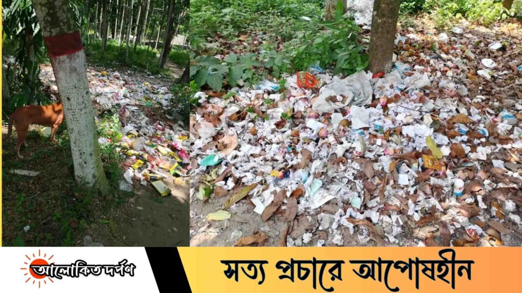 বেরোবির অপরিচ্ছন্ন ক্যাম্পাসে স্বাস্থ্যঝুঁকিতে শিক্ষার্থীরা
