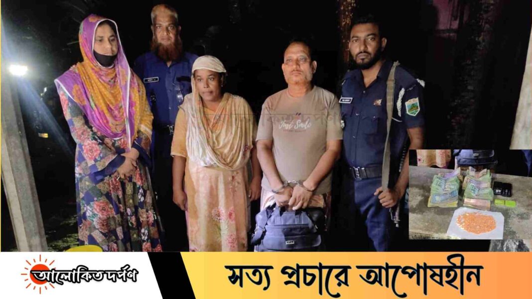 জয়পুরহাটে সেনাবাহিনীর অভিযানে ইয়াবাসহ স্বামী-স্ত্রী আটক