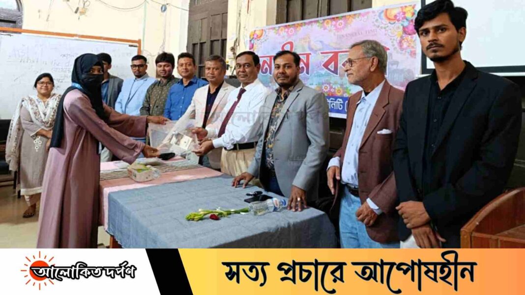 নবীনদের বরণ করে নিল রাজশাহী কলেজ রিপোর্টার্স ইউনিটি