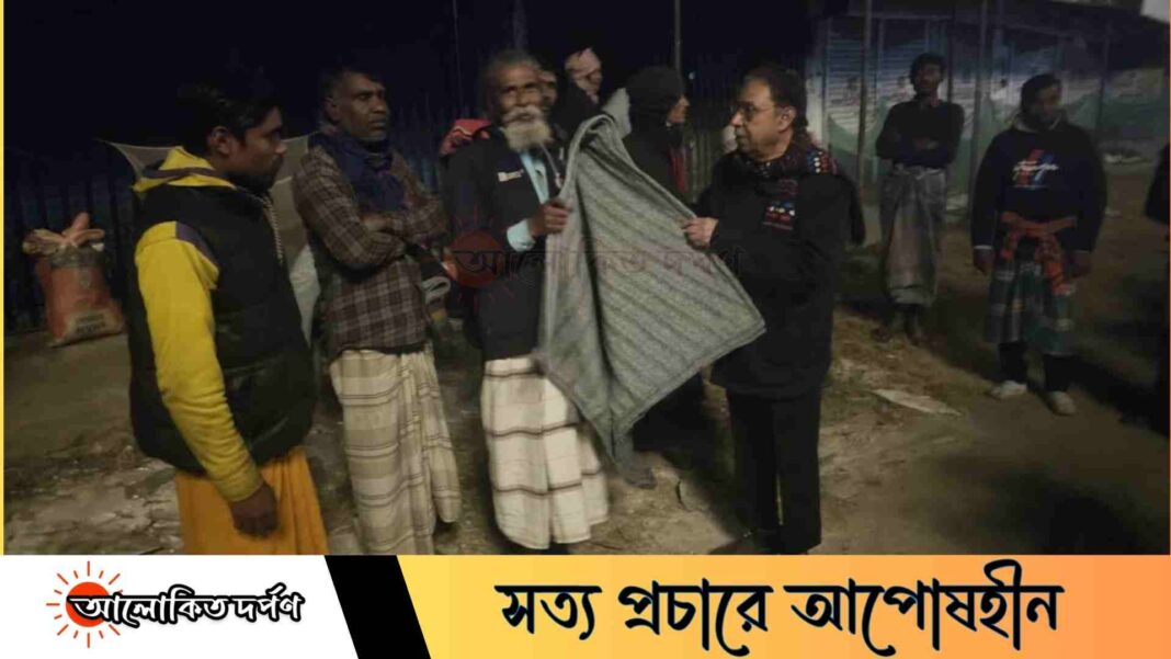 শীতার্তদের মাঝে মানবিকতার উষ্ণতা ছড়াল বিএনপি নেতা মহসীন শীতার্তদের মাঝে মানবিকতার উষ্ণতা ছড়াল বিএনপি নেতা মহসীন