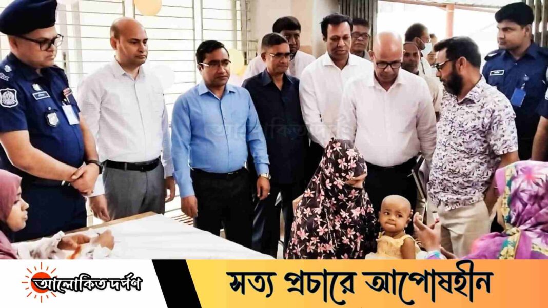 চাঁপাইনবাবগঞ্জে হাম-রুবেলা টিকাদান কর্মসূচির উদ্বোধন চাঁপাইনবাবগঞ্জে হাম-রুবেলা টিকাদান কর্মসূচির উদ্বোধন