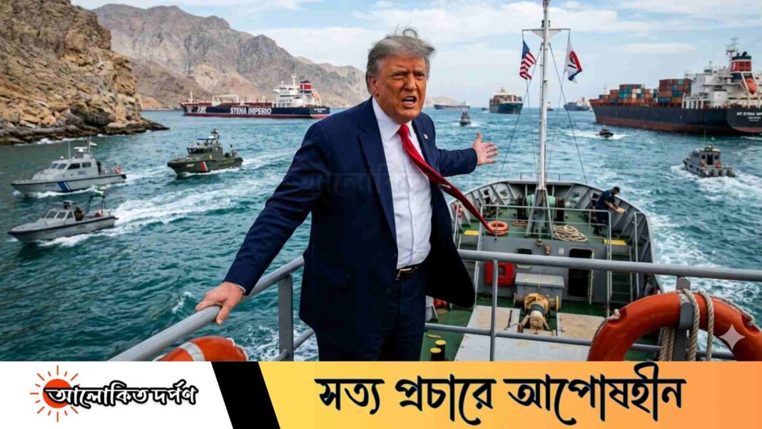 হরমুজ প্রণালি নিয়ে ট্রাম্পের নতুন কড়া হুঁশিয়ারি হরমুজ প্রণালি নিয়ে ট্রাম্পের নতুন কড়া হুঁশিয়ারি