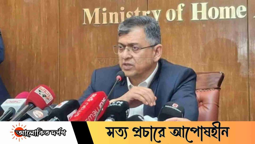 পুলিশ সংস্কারে স্বাধীন কমিশন গঠনের পরিকল্পনা: স্বরাষ্ট্রমন্ত্রী