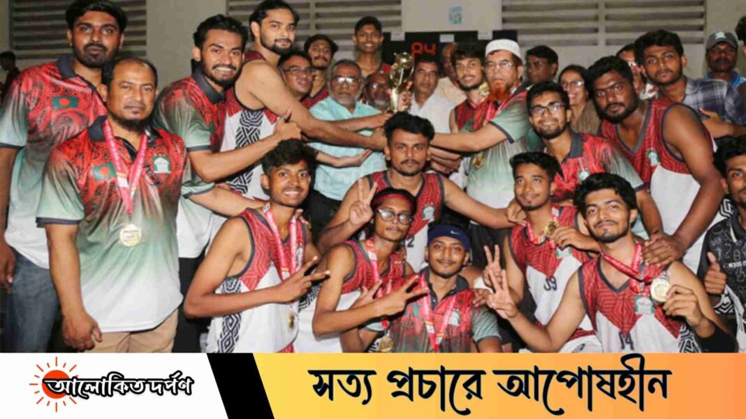 আন্তঃবিশ্ববিদ্যালয় বাস্কেটবলে রাবিকে হারিয়ে চ্যাম্পিয়ন ইবি