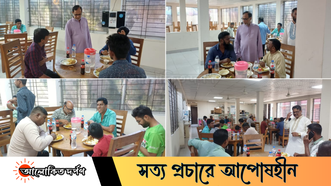 ত্যাগের ঈদে মানবিক উদ্যোগ: বুটেক্সে দায়িত্বরত কর্মচারীদের নিয়ে বিশেষ ভোজের আয়োজন
