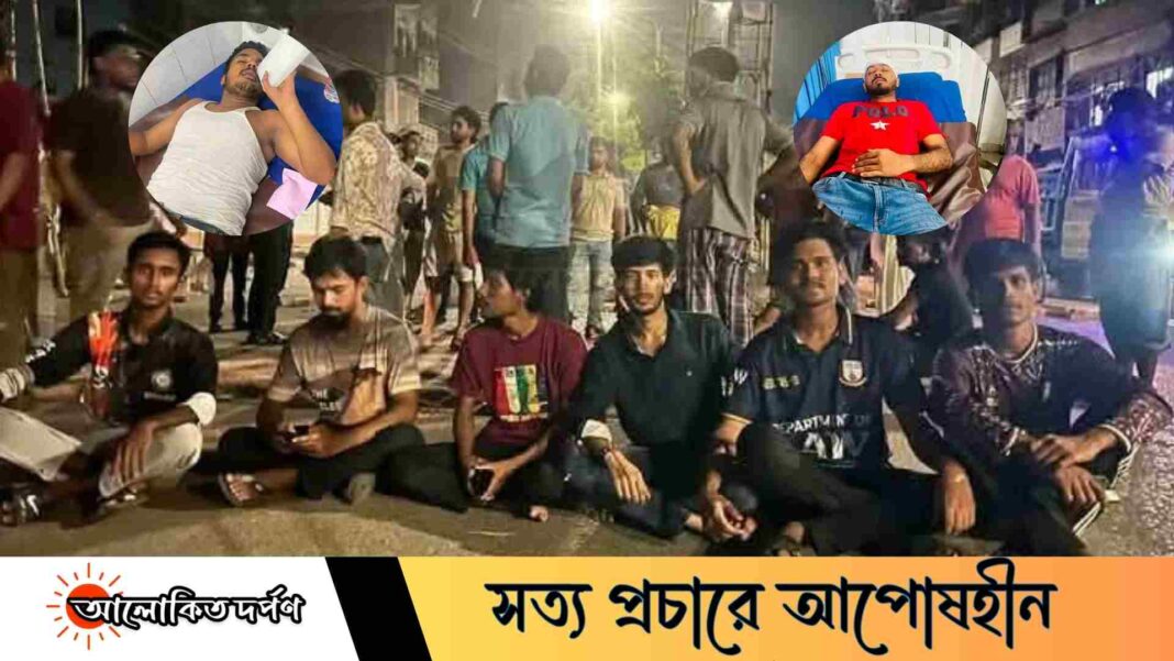 জবি শিক্ষার্থীকে মারধরের জেরে সংঘর্ষ, পুলিশের লাঠিচার্জে আহত শিক্ষার্থী ও সাংবাদিক