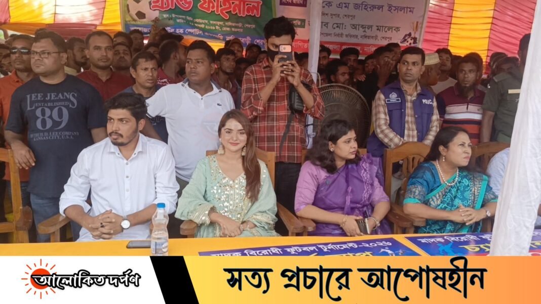 টাইব্রেকারে নালিতাবাড়ী ইউনিয়নকে হারিয়ে চ্যাম্পিয়ন নয়াবিল